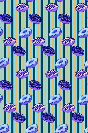 甜甜圈印花华亿平台图片