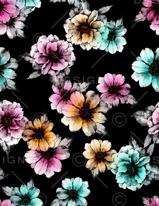 花朵印花华亿平台图片