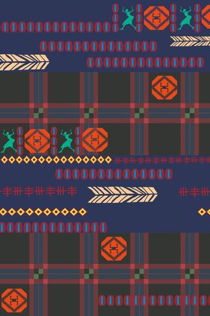 不规则几何印花华亿平台图片