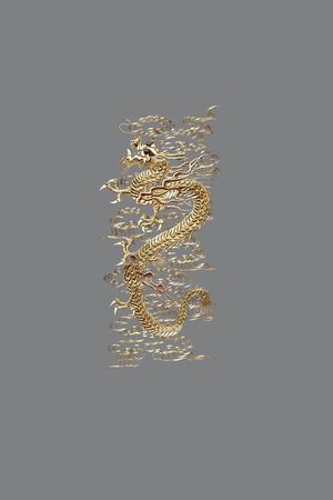 龙纹中国风印花印花华亿平台图片