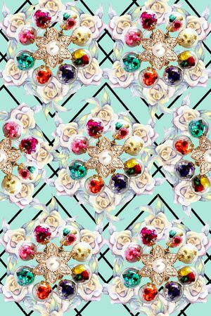 珠宝印花华亿平台图片