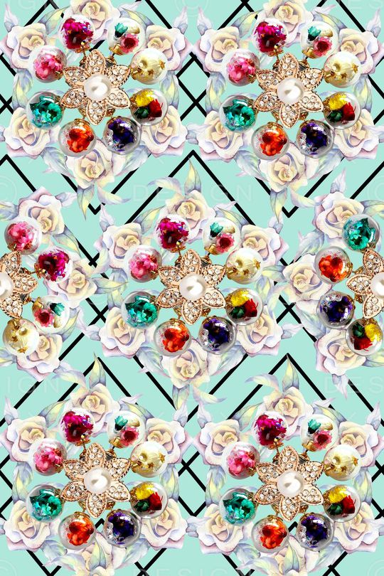 珠宝印花华亿平台图片