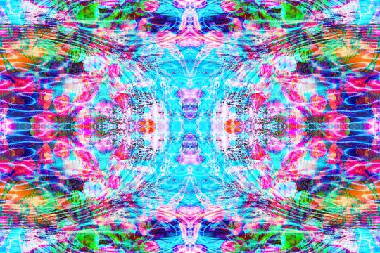 抽象印花华亿平台图片