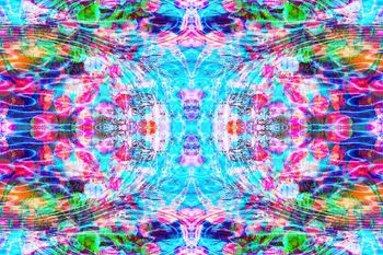 抽象印花华亿平台图片