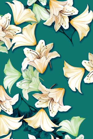 披肩长巾印花华亿平台图片