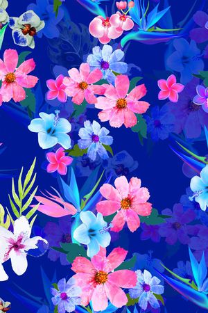 兰花印花华亿平台图片