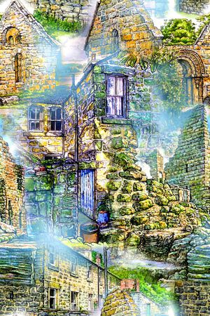 风景印花华亿平台图片