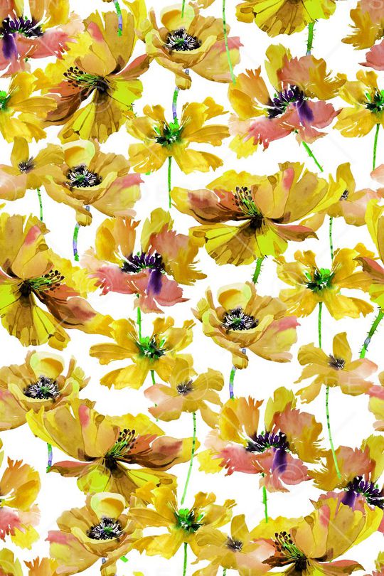 清新印花华亿平台图片