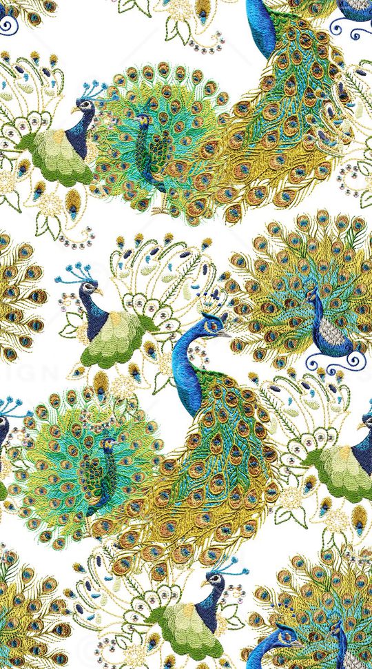 孔雀印花华亿平台图片