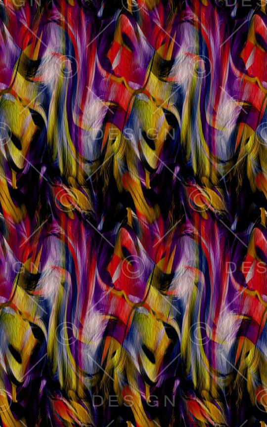 洋阳---抽象印花华亿平台图片