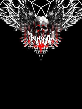 骷髅印花华亿平台图片