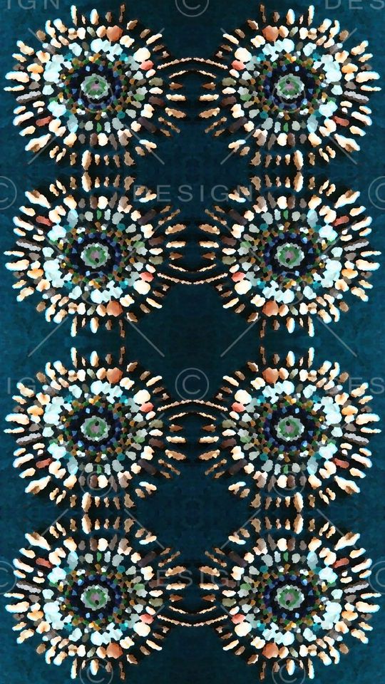 圆圈组合印花华亿平台图片