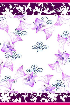 方巾印花华亿平台图片