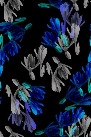 青蓝雅韵系列印花华亿平台图片