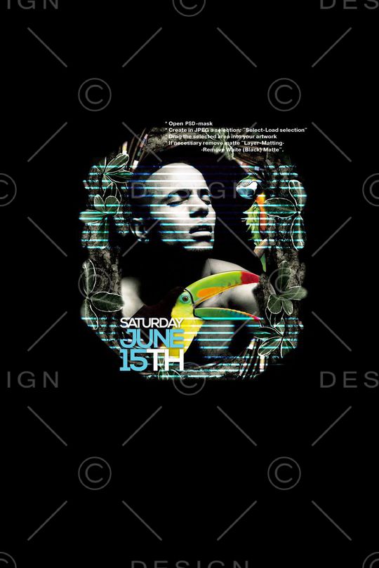 热带动物印花华亿平台图片