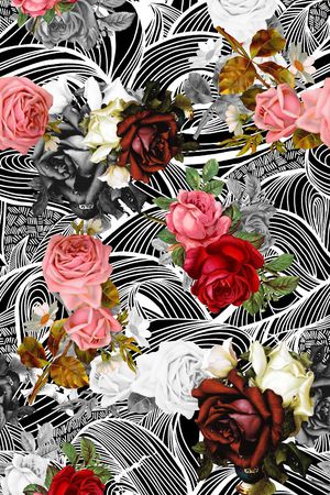 花朵印花华亿平台图片