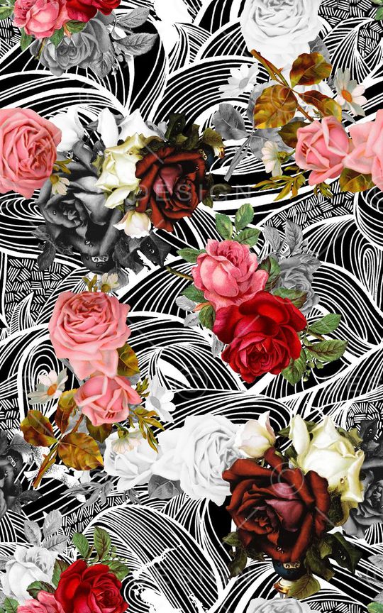 花朵印花华亿平台图片