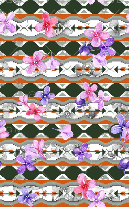 花朵印花华亿平台图片