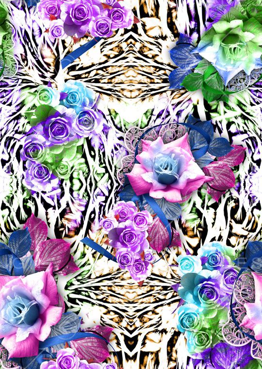 MAX-女装花卉印花华亿平台图片