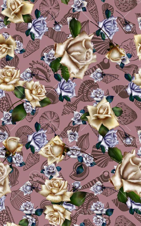 玫瑰印花华亿平台图片