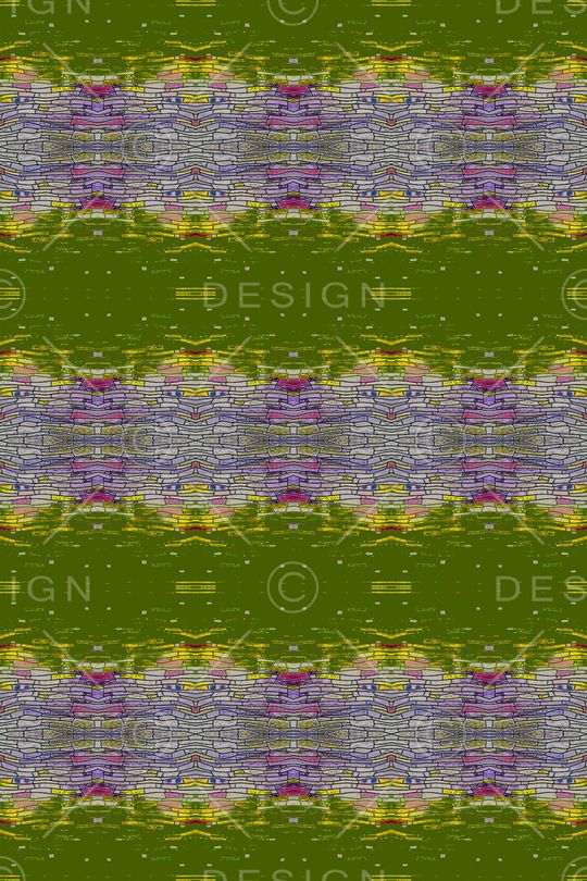 条纹图案印花华亿平台图片