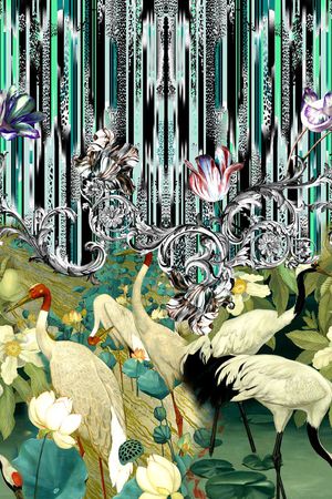 时尚印花华亿平台图片