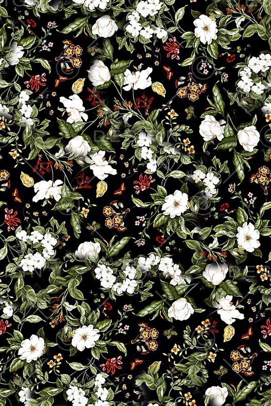 手绘女装花卉印花印花华亿平台图片