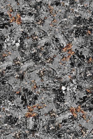 手绘树叶印花印花华亿平台图片