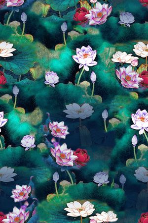 披肩长巾印花华亿平台图片