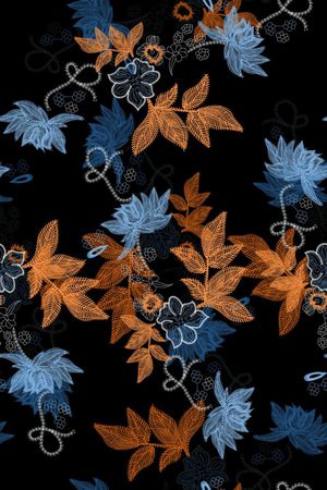 花草印花华亿平台图片