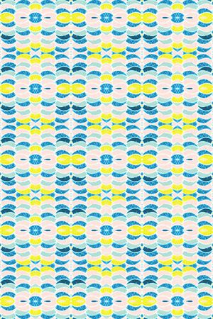 抽象时尚印花华亿平台图片