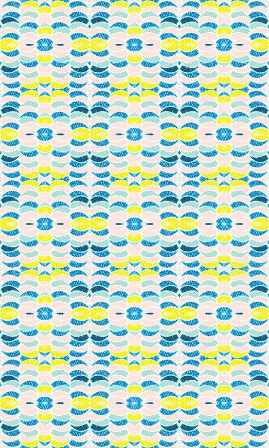 抽象时尚印花华亿平台图片