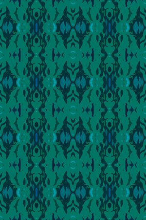 几何炫彩印花华亿平台图片