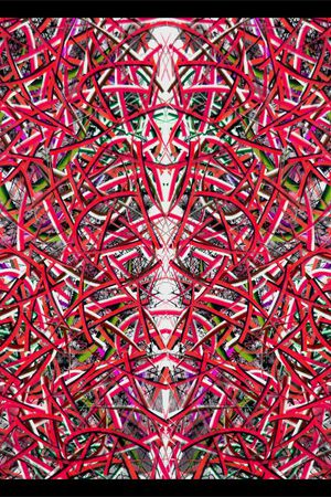 抽象印花华亿平台图片