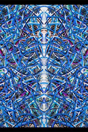 抽象印花华亿平台图片