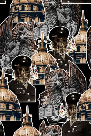 建筑印花华亿平台图片