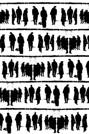 黑白印花华亿平台图片