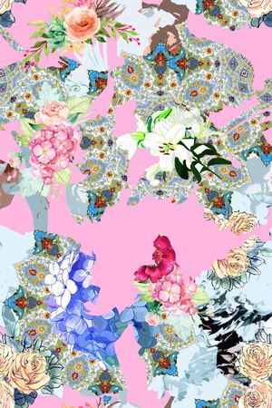 MAX-女装花卉印花华亿平台图片