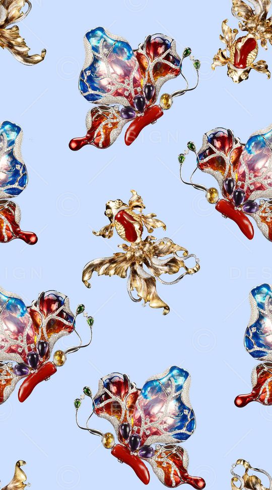 珠宝印花华亿平台图片