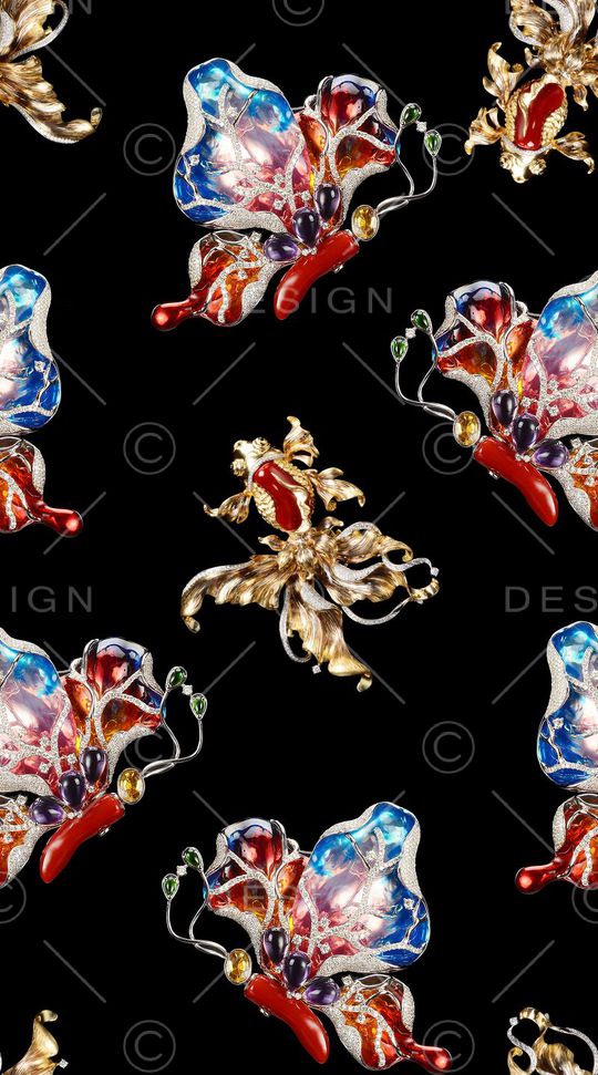 珠宝印花华亿平台图片