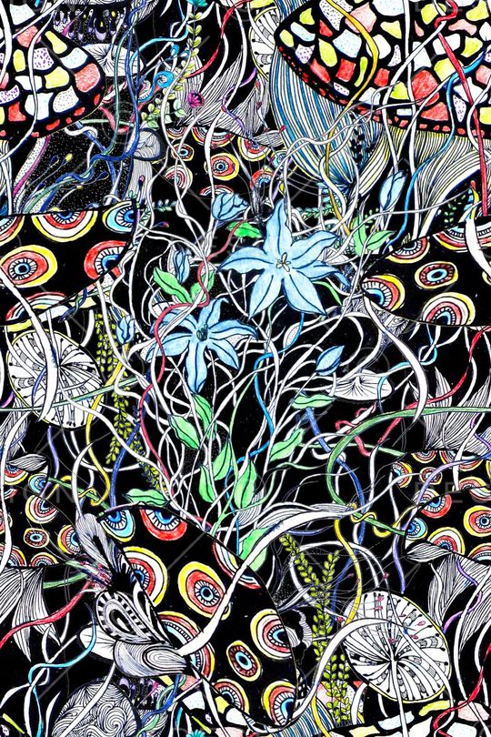 花朵印花华亿平台图片