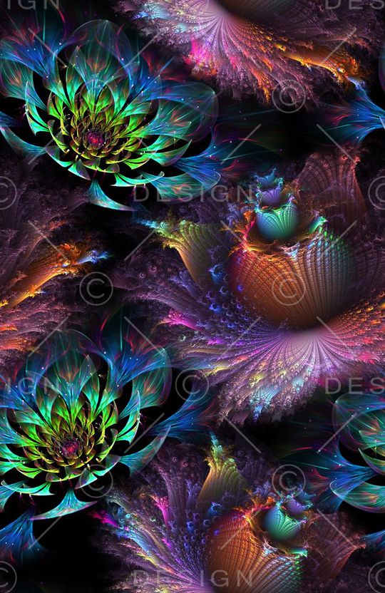 迷彩花卉印花华亿平台图片