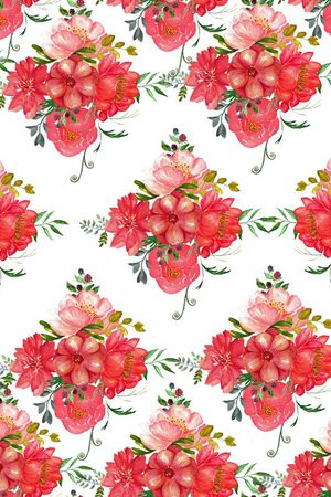 牡丹印花华亿平台图片