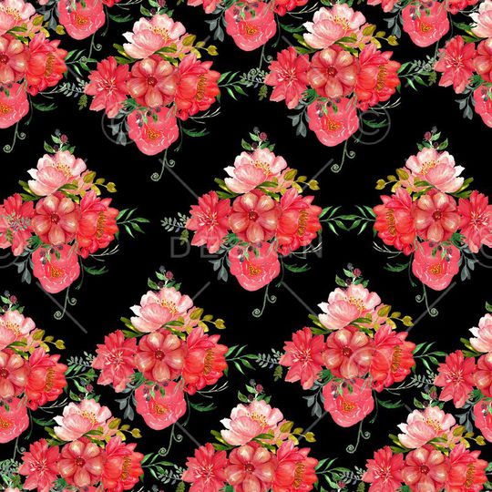 牡丹印花华亿平台图片