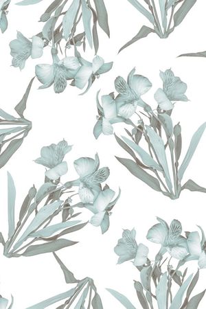 水仙花印花华亿平台图片