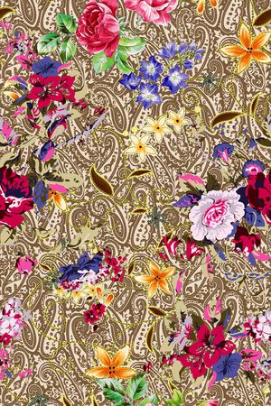 花朵印花华亿平台图片