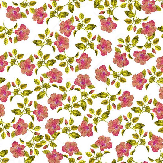 小碎花印花华亿平台图片