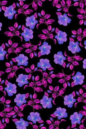 小碎花印花华亿平台图片