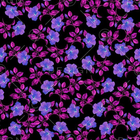 小碎花印花华亿平台图片