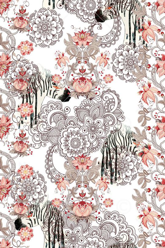 佩斯利印花华亿平台图片